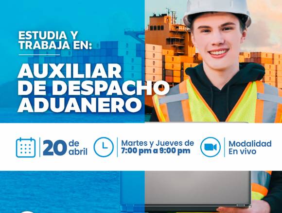 CURSO ONLINE: AUXILIAR DE DESPACHO ADUANERO 