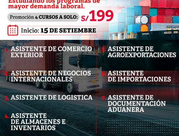 ESPECIALIZACIONES  EN ADUANAS 