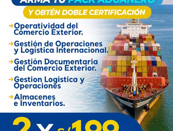 ESPECIALIZACIONES DE COEMERCIO EXTERIOR Y ADUANAS 