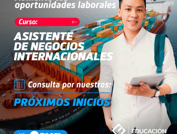  ASISTENTE DE NEGOCIOS INTERNACIONALES