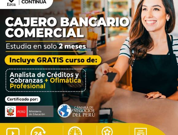 CAJERO BANCARIO Y COMERCIAL 