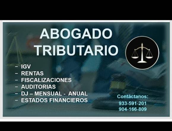 Abogado Tributario especialista en Sunat