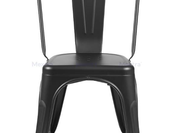 Silla PARIS inspirada en TOLIX mate negro