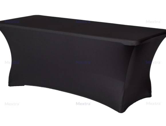 Funda de mesa FLEX PR 240 183 x 76 cm negro