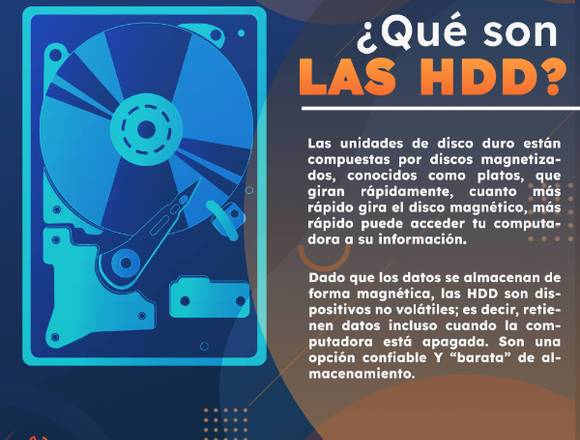 ¿Qué son las HDD?    