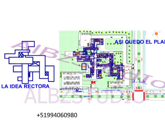 planos para estudiantes autocad