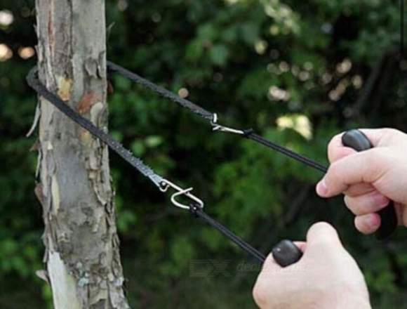 Sierra de mano ideal para campistas