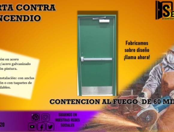 puerta contra incendio 