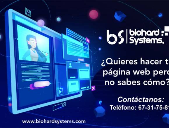 Biohard Systems pagina Web 