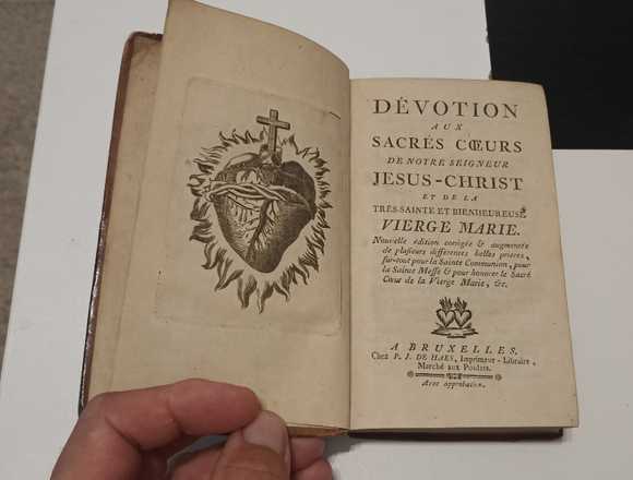 LIBRO ANTIGUO Y RARO DE RELIGIÓN DE 1731,DE HAES