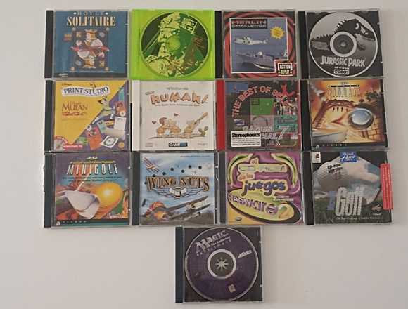 VENDO LOTE DE 13 VÍDEOJUEGOS VINTAGE DE 1992-2000