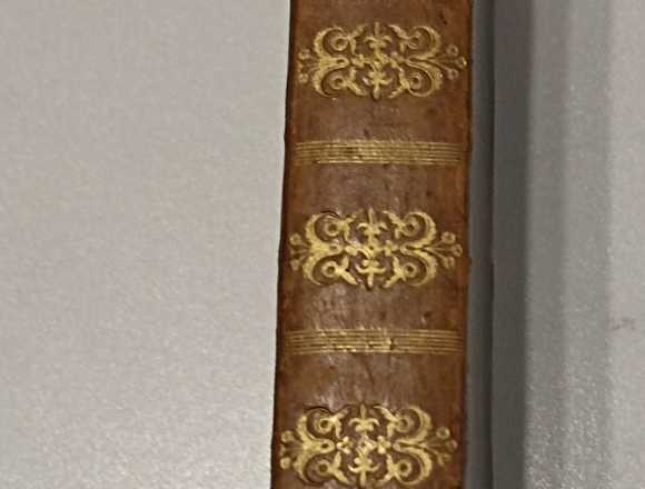 LIBRO ANTIGUO DE 1769, LITERATURA -POESIA