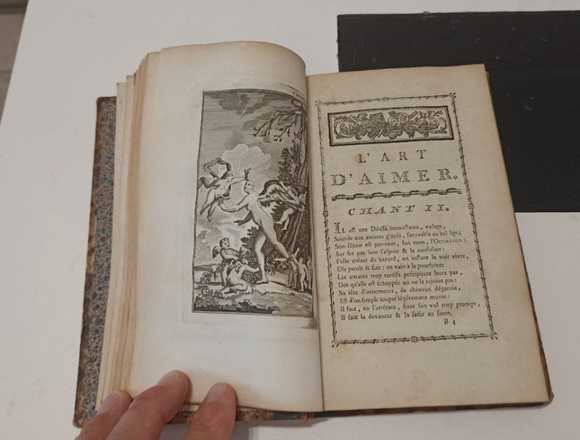 LIBRO ANTIGUO DE LITERATURA Y POESÍA DE 1775
