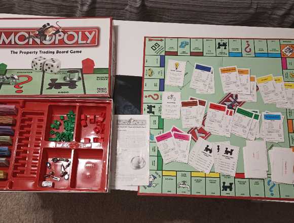 JUEGO DE MESA VINTAGE DE 2003, MONOPOLY