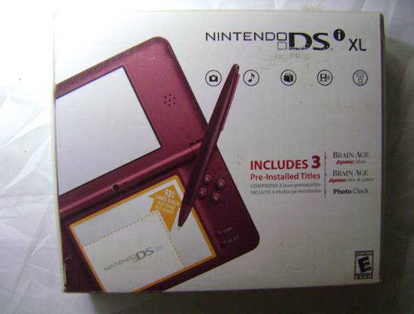 Nintendo Dsi Xl Original 150 Juegos + 3 originales