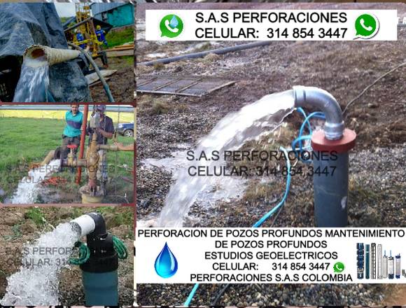 Perforacion y mantenimiento de pozos profundos