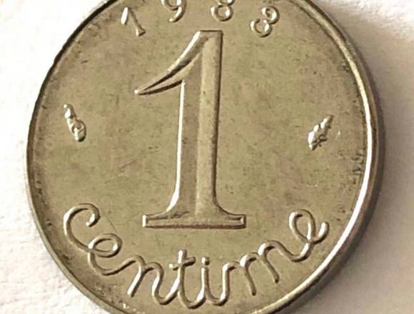 Moneda de Francia 1 cent 1983 (nueva)