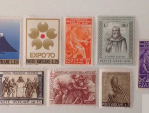 Lot of 11 new Vatican seals (new)