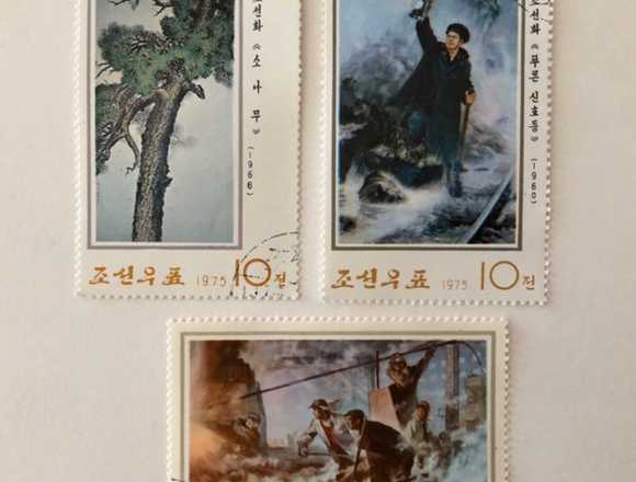 Lot of 3 CTO stamps with g.o GT from China- varied