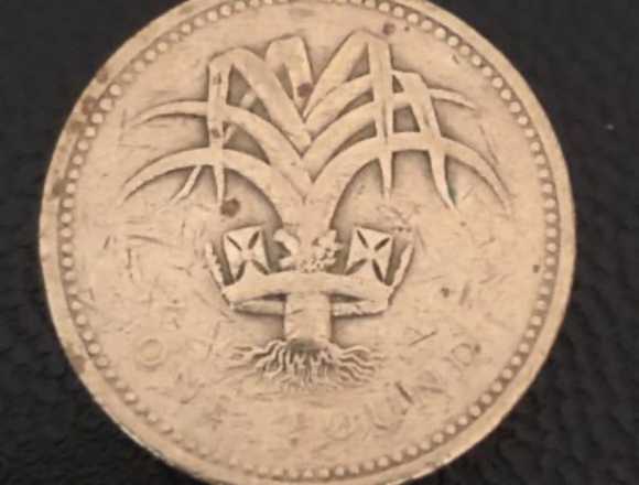 Currency £1 United Kingdom 1985- Elizabeth II (BC)