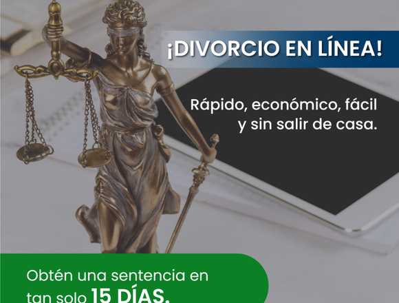 DIVORCIO EN LÍNEA: RÁPIDO, ECONÓMICO, FÁCIL