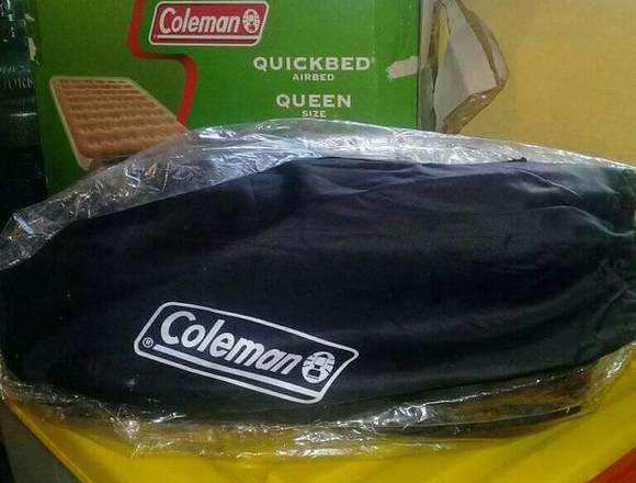 Colchón inflable matrimonial marca coleman 