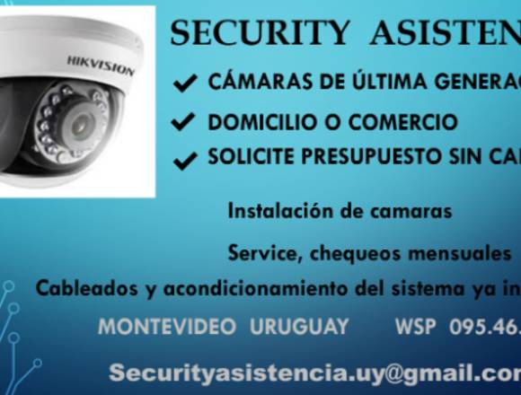 Servicie e instalación de camaras