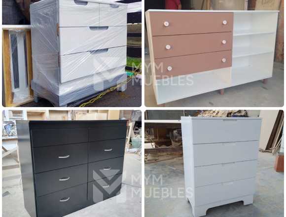 Gavetero Cambiador en mdf M y M Muebles