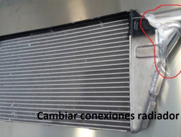 Soldadura tubería aire acondicionado / radiadores
