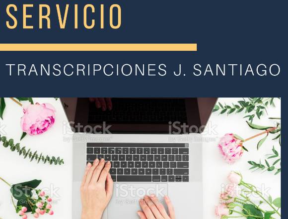 Transcripciones de audio a texto/digitación