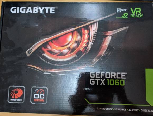 Tarjeta De Video GTX 1060 3Gb