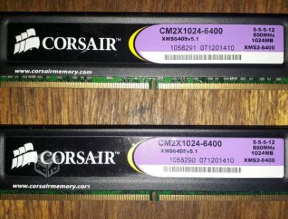 Vendo Memorias Ram DDR2 1024MB (2)