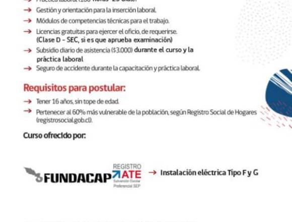 Capacitación Gratuita