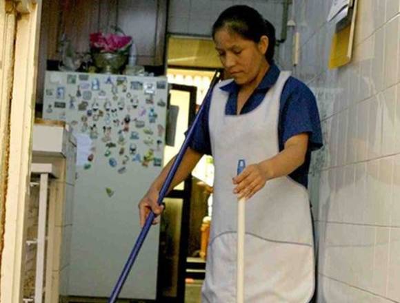 Domestica todo servicio, cama dentro