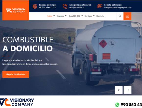 COMBUSTIBLE DE PRIMERA CALIDAD – VISIONARY COMPANY