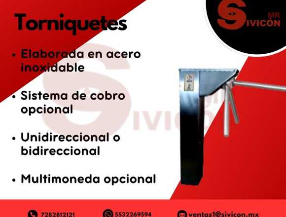 Torniquetes para Control de Acceso en Querétaro