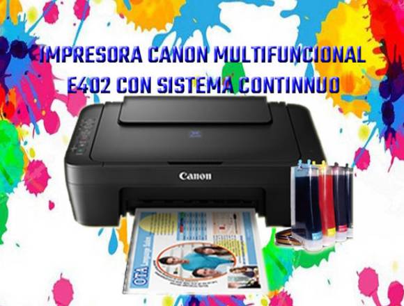 CANON Impresora Multifuncional E402 - Compu Tienda