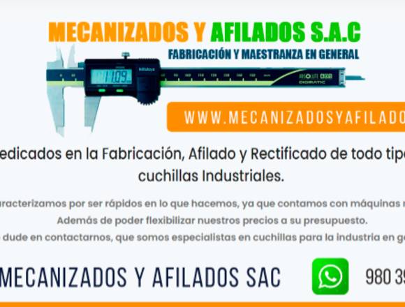 Mecanizados y Afilados SAC