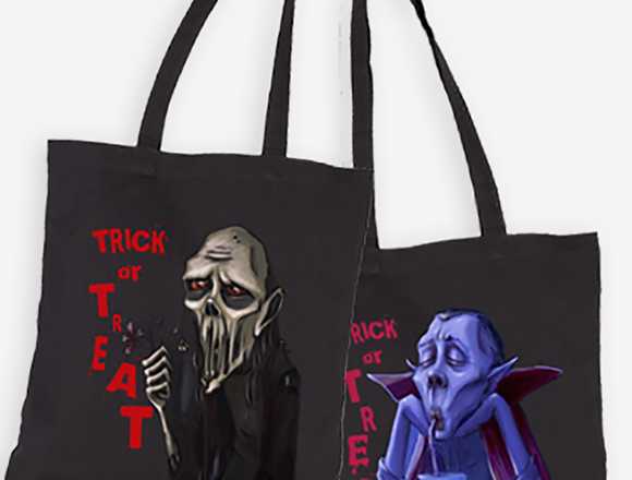 Bolsas para Halloween, 7 diseños originales 
