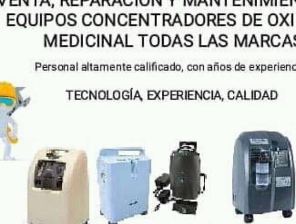 reparacion y mantenimiento de concentradores