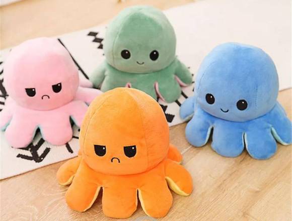 Pulpo Reversible. Doble Cara. Cute!