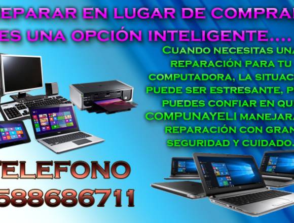 REPARACION DE COMPUTADORAS NAUCALPAN 5588686711