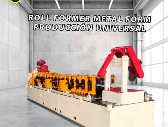 FORMADORA ROLLOS METAL FORM PRODUCCIΓN UNIVERSAL