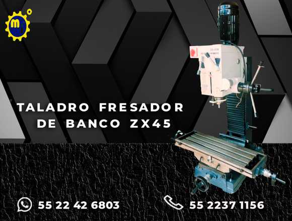 TALADRO FRESADOR DE BANCO ZX45