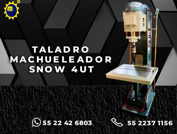 TALADRO MACHUELEADOR SNOW 4UT