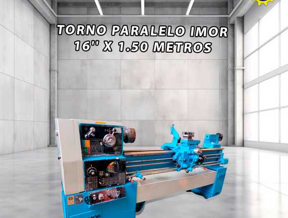TORNO PARALELO IMOR 16'' X 1.50 M