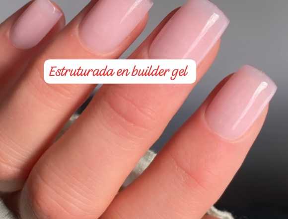 Builder gel aplicaciones en estrutura a domicilio 