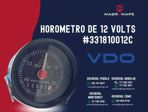 HOROMETRO DE 12 VOLTS #331810012C