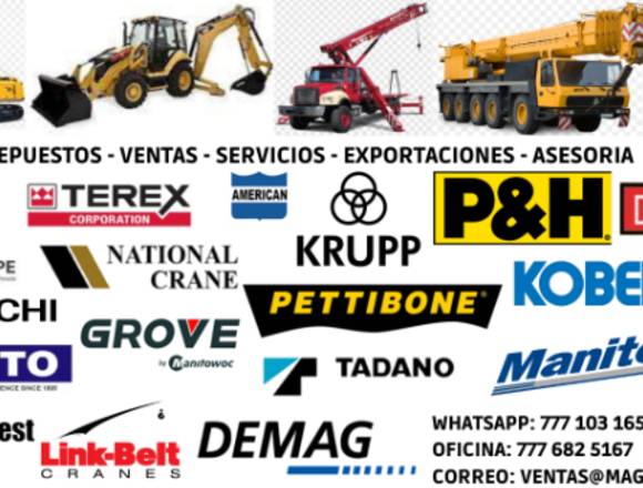 Repuestos, ventas, servicios, exportaciones