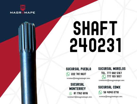 SHAFT AMERICAN 240231